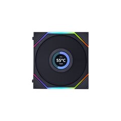 LIAN LI UNIFAN TL LCD 120-1PCS REVERSE BLACK - CASE FAN