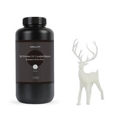 CREALITY RESIN PLUS WHITE, 1KG STANDARD RIGID RESIN PLUS FOR 3D PRINTERS (3302020085)