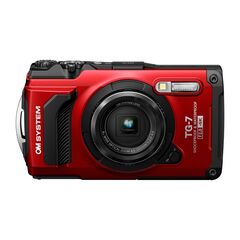 OLYMPUS OM-SYSTEM TG-7 RED TOUGH CAMERA UNDERWATER