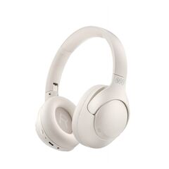 QCY H3 HEADSET WHITE - HYBRID FEED NOISE CANCELING WITH 4 MODE ANC BUTTON - 60H BATTERY