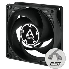 ARCTIC P8 PWM PST CASE FAN - 80MM CASE FAN WITH PWM CONTROL AND PST CABLE
