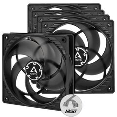 ARCTIC F12 PWM PST CASE FAN - 120MM CASE FAN WITH PWM CONTROL AND PST CABLE - PACK OF 5PCS