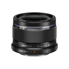OLYMPUS 25MM 1:1.8 BLACK M.ZUIKO DIGITAL (ES-M2518) LENSE MICRO FT