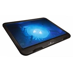 POWERTECH ΒΆΣΗ & ΨΎΞΗ LAPTOP PT-740 ΈΩΣ 15.6", 125MM FAN, LED, ΜΑΎΡΟ