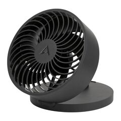 ARCTIC SUMMAIR PLUS - FOLDABLE TABLE FAN WITH INTEGRATED BATTERY, BLACK