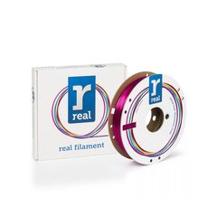 REAL PLA SATIN 3D PRINTER FILAMENT - SATIN SCARLET - SPOOL OF 0.5KG - 1.75MM (REALPLASATINSCARLET500MM175)