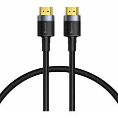 BASEUS CAFULE 4KHDMI MALE TO 4KHDMI MALE ADAPTER CABLE 1M BLACK (CADKLF-E01) (BASCADKLF-E01)