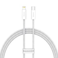 BASEUS DYNAMIC USB-C CABLE FOR LIGHTNING, 23W, 1M WHITE (CALD000002) (BASCALD000002)