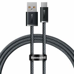 BASEUS CABLE USB TO USB-C DYNAMIC SERIES, 100W, 1M GREY (CALD000616) (BASCALD000616)