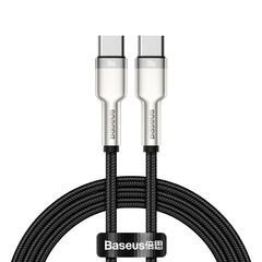 BASEUS CABLE USB-C TO USB-C CAFULE, 100W, 1M BLACK (CATJK-C01) (BASCATJK-C01)