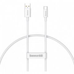 BASEUS CABLE USB DO USB-C SUPERIOR 100W 0.25M (WHITE) (P10320102214-00) (BASP10320102214-00)
