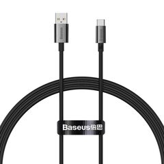 BASEUS CABLE USB DO USB-C SUPERIOR100W 1M (BLACK) (P10320102114-00) (BASP10320102114-00)