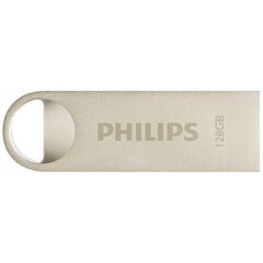PHILIPS MOON 128GB USB 2.0 STICK ΑΣΗΜΊ (FM12FD160B/00) (PHIFM12FD160B-00)