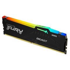 KINGSTON MEMORY  KF560C30BBA-16 FURY BEAST BLACK RGB DDR5, 6000MT/S, 16GB