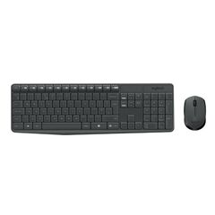 LOGITECH MK235 ΑΣΎΡΜΑΤΟ ΣΕΤ ΠΛΗΚΤΡΟΛΌΓΙΟ & ΠΟΝΤΊΚΙ ΑΓΓΛΙΚΌ GREY (920-007931) (LOGMK235US)