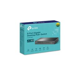 TP-LINK 8-PORT GIGABIT DESKTOP SWITCH WITH 4-PORT POE+ (TL-SG1008P)