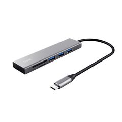 HUB USB-C TRUST HALYX & CARDREADER 24191