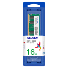 ADATA RAM SODIMM 16GB AD4S320016G22-SGN, DDR4, 3200MHZ, CL22, SINGLE TRAY, LTW.