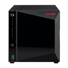 ASUSTOR NAS AS5304T - NIMBUSTOR 4, DT, 4 BAYS HOT SWAP, INTEL CELERON J4105 1.5GHZ QC (BURST 2.5GHZ), 4GB (MAX 8GB), 3XUSB3.2 GEN1, 2,5 GBEX2, HDMI 2.0A, WOL, WOW, IR, 3YW.