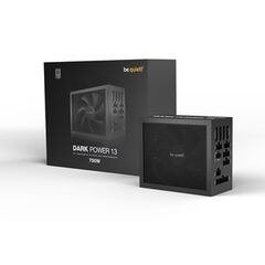 BEQUIET PSU DARK POWER 13 750W BN333, TITANIUM CERTIFIED, MODULAR CABLES, SILENT WINGS 135MM FAN, 10YW.