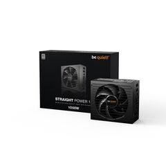 BEQUIET PSU STRAIGHT POWER 12 1000W BN338, PLATINUM CERTIFIED, MODULAR CABLES, SILENT WINGS 135MM FAN,10YW