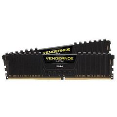 CORSAIR RAM DIMM XMS4 KIT 2X16GB CMK32GX4M2E3200C16, DDR4, 3200MHZ, LATENCY 16-20-20-38, 1.35V, VENGEANCE LPX, XMP 2.0, BLACK, LTW.