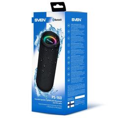 SVEN 2.0 PORTABLE SPEAKER PS-160 BLACK 2X6W BLUETOOTH (SV-021214)