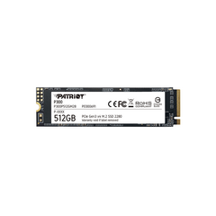 PATRIOT P300, 512GB M2/2280 PCIE3X4/NVME 1700/1200MBS