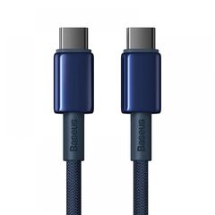 BASEUS CABLE USB-C TO USB-C  GOLD 100W 1M (P10319800321-03) (BASP10319800321-03)