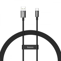 BASEUS SUPERIOR SERIES CABLE USB TO USB-C 65W PD 1M BLACK (CAYS000901) (BASCAYS000901)