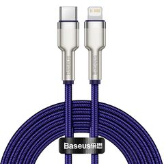 BASEUS CAFULE SERIES USB-C CABLE FOR LIGHTNING 20W 2M PURPLE (CATLJK-B05) (BASCATLJK-B05)