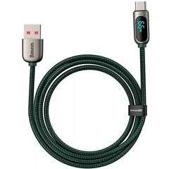 BASEUS DISPLAY CABLE USB TO TYPE-C 66W 2M GREEN (CASX020106) (BASCASX020106)