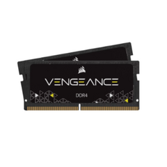 CORSAIR RAM SODIMM XMS4 16GB CMSX16GX4M1A3200C22, DDR4, 3200MHZ, LATENCY 22-22-22-53, 1.20V, VENGEANCE, BLACK, LTW.