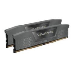 CORSAIR RAM DIMM XMS5 KIT 2X32GB CMK64GX5M2B5200Z40, DDR5, 5200MHZ, LATENCY 40-40-40-77, 1.25V, VENGEANCE DDR5, DUAL PROFILE INTEL XMP & AMD EXPO, GREY, LTW.