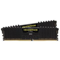 CORSAIR RAM DIMM XMS4 KIT 2X32GB CMK64GX4M2E3200C16, DDR4, 3200MHZ, LATENCY 16-20-20-38, 1.35V, VENGEANCE LPX, XMP 2.0, BLACK, LTW.