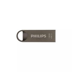PHILIPS MOON 128GB USB 3.1 STICK ΑΣΗΜΊ (FM12FD165B/00) (PHIFM12FD165B-00)