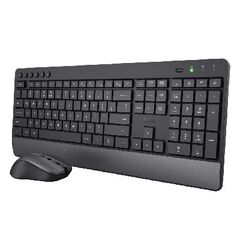 TRUST TREZO WIRLESS DESKSET ECO GR 24918