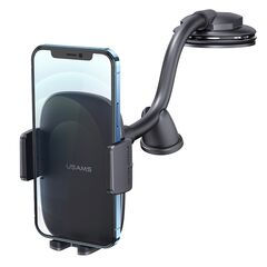 USAMS ΒΆΣΗ SMARTPHONE ΑΥΤΟΚΙΝΉΤΟΥ US-ZJ065 ΓΙΑ ΤΑΜΠΛΌ/ΠΑΡΜΠΡΊΖ, ΜΑΎΡΗ