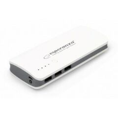 ESPERANZA EMP106 POWER BANK 8000MAH ΜΕ 3 ΘΎΡΕΣ USB-A ΛΕΥΚΌ/ΓΚΡΙ (EMP106WE) (ESPEMP106WE)