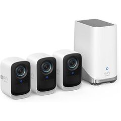 ANKER S300 EUFYCAM 3C BATTERY CAMERA 4K KIT 3+1 WITH HOMEBASE 3