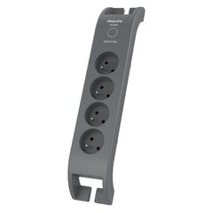 PHILIPS ΠΟΛΎΠΡΙΖΟ 4 ΘΈΣΕΩΝ ΜΕ ΚΑΛΏΔΙΟ 2M ΓΚΡΙ (PHISPN3140A-60) (SPN3140A/60)