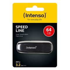 INTENSO USB-DRIVE 3.0 SPEED LINE USB-STICK 64GB (3533490) (NSO3533490)