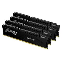 KINGSTON MEMORY KF556C40BBK4-128 FURY BEAST BLACK DDR5, 5600MT/S, 128GB,KIT OF 4
