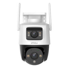IMOU IP CAMERA CRUISER DUAL 10MP IPC-S7XP-10M0WED-0360B-IMOU, OUTDOOR, 5MP FIXED & 5 MP PAN&TILT PTZ CAMERA, H.265/H.264, 8X DIGITAL ZOOM,WIFI, ETHERNET 100MBPS, MICRO SD UP TO 256GB SLOT, MIC&SPEAKER, 2 WAY TALK, BUILT IN SIREN, DC 12V, 2YW.