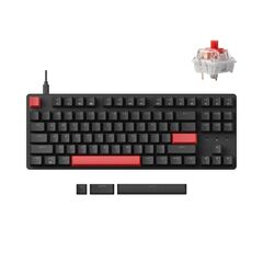 LEMOKEY X1 QMK/VIA (X1-A1) WIRED MECHANICAL KEYBOARD-RED SWITCH US LAYOUT
