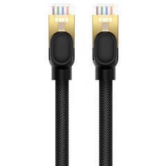 BASEUS ΚΑΛΏΔΙΟ ΔΙΚΤΎΟΥ ETHERNET RJ45 CAT.8 40GBPS 8M ΜΑΎΡΟ (B0013320A111-06) (BASB0013320A111-06)