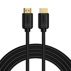 BASEUS ΚΑΛΏΔΙΟ 2XHDMI 2.0 4K 60HZ 3D HDR 18GBPS 3M ΜΑΎΡΟ (CAKGQ-C01) (BASCAKGQ-C01)