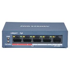 HIKVISION 5 PORT UNMANAGED POE SWITCH L2 SERIES (DS-3E0105P-E/M(B)) (HKVDS-3E0105P-E-MB)