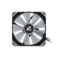 SHARKOON REBEL F50 CASE FAN 120MM ΜΕ RGB ΦΩΤΙΣΜΌ ΚΑΙ ΣΎΝΔΕΣΗ 4-PIN PWM (REF50ARGBBK) (SHRREF50ARGBBK)