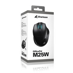 SHARKOON OFFICEPAL M25W BLACK (OFFPALM25WBK) (SHROFFPALM25WBK)